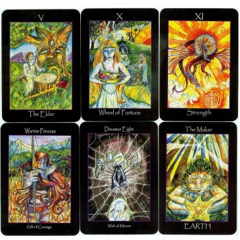 Tarot of the Sidhe kortos Schiffer Publishing